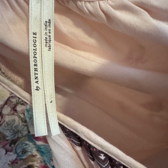 Anthropologie Somerset floral puff sleeve maxi dress - Picture 10 of 13